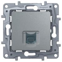Legrand Etika Алюм Розетка комп (RJ45) 6 кат. UTP