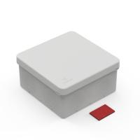 Коробка распределительная 60-0300-ПП для ПМ двухкомпонентная безгалогенная (HF) 100х100х50 с противопожарной пластиной (66шт/уп) Промрукав