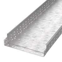 Лоток перфорированный Профи HDZ 400х100х6000 (1,5 мм) (12 м/уп) Промрукав