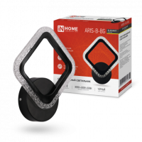 Светильник сд ELEGANT ARIS-B-BG 15Вт 230В 3000-6500K 1200Лм STEP COLOR черный IN HOME