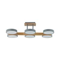 8031/108CL LEDIO LN25 264 серый, дерево/металл, акрил Потолочный светильник LED 108W 3000-6000К 220V PLATO