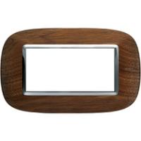 BT Axolute Орех Рамка 4 мод эллипс