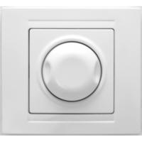 MD2911127 Светорегулятор 1000Вт с подсветкой бел.