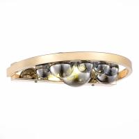 SL1510.201.01 Бра ST-Luce Французское золото/Дымчатый G9 1*5W OLMI