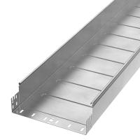 Лоток неперфорированный Профи INOX (AISI 304) 300х100x6000 (1,0 мм) (12 м/уп) Промрукав