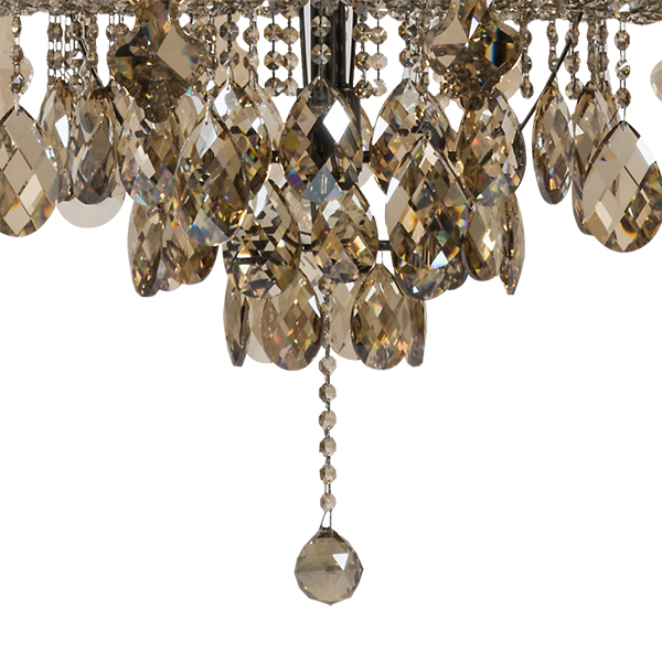 715577 6 КОР!!! Люстра NATIVO 57x40W E14 КОНЬЯК