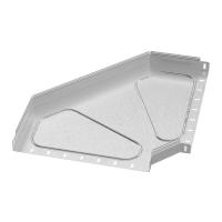 Угол горизонтальный 90 градусов Стандарт HDZ 400х50 Промрукав