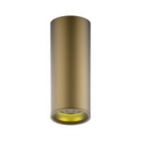 Светильник Gauss Overhead накл цил 12W 900lm 3000K 170-240V IP20 79*200мм кофе золото LED 1/30