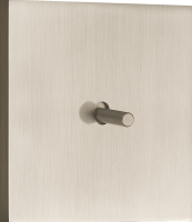 Выключатель звонкового типа на 1 тумблер, цилиндр, 10AX 250V, никель, серия N96