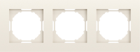 Рамка 3-я, матовый кремовый, серия A07