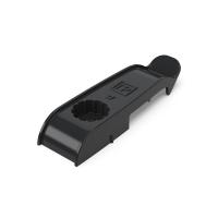 Держатель плоского кабеля односторонний для прямого монтажа на 2 места черный (30шт/840шт уп/кор) Промрукав