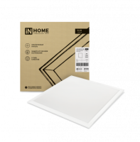 Панель сд ультратонк LP-02-SLIM 50Вт 230В 6500К 5000Лм 595х595х8мм без ЭПРА БЕЛАЯ IP40 IN HOME