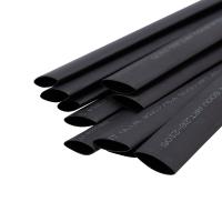 Трубка термоусаживаемая СТТК (2:1) двустенная клеевая 12,7/6,35мм, черная, упаковка 10 шт. по 1м REXANT