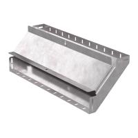 Угол вертикальный внутренний 90 градусов с крышкой Стандарт 600х80 Промрукав