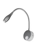 ULT-F22-3W/4000K IP20 SILVER Светильник светодиодный настенный гибкий для интерьерного освещения. 85