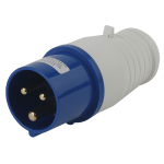 V-16-2P-PE-IP44  Вилка ЭРА V-16-2P-PE-IP44 переносная 013 2Р+РЕ 16А 220В IP44