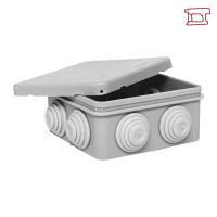 Коробка распаячная  КМР-030-031 с крышкой наружная (80х80х50) 7 мембранных вводов IP54 EKF PROxima