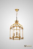Подвесной светильник в стиле Кантри AM Group AM277-3GAB