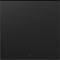 Клавиша 1-я с подсветкой, матовый карбон, серия A07