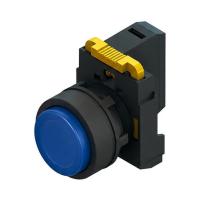 Кнопка выпирающая SB-25 без фиксации 1NO+1NС белая IP65 EKF