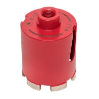 Коронка алмазная для дрелей с микроударом DCH-68MH Micro Hit Laser M16 EKF Professional