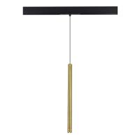 ST682.336.07 Магнитный трековый светильник Золотистый LED 1*7W 3000K 450Lm Ra90 36° IP20 D32xH307 48V SKYLINE 48