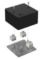 Коробка огнестойкая для кабель-канала 40-0460-FR2.5-6 Е15-Е120 RAL9005 85х85х45 (44 шт/кор) Промрукав