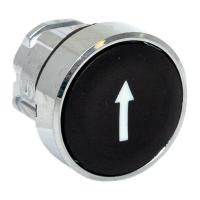 Исполнительный механизм кнопки XB4 черный плоский возвратный без фиксации, стрелка IP65 EKF