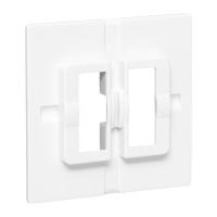 Пластина переходная для 1 или 2х клавишного выключателя, IP44, белая Эпика EKF