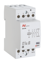Контактор модульный КМ 40А 2NC 24VAC (2 мод.) AVERES EKF