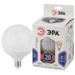 Лампочка светодиодная ЭРА STD LED G120-20W-6000K-E27 E27 / Е27 20Вт шар холодный дневной свет