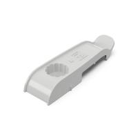 Держатель плоского кабеля односторонний для прямого монтажа на 2 места серый (30шт/840шт уп/кор) Промрукав