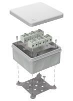 Коробка огнестойкая для о/п двухкомпонентная 60-0300-FR6.0-12 Е15-Е120 RAL7035 100х100х50 (14 шт/кор) Промрукав