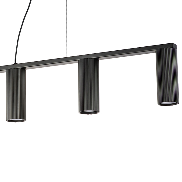 718057 Люстра ROMA 5х28W GU10 (led) MATT BLACK