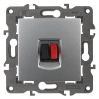 14-3111-03 ЭРА Розетка аудио, IP20, Эра Elegance, алюминий (10/100/1600)