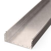 Лоток неперфорированный Стандарт INOX (AISI 409) 300х100х3000 (0,8 мм) (6 м/уп) Промрукав