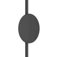 DK5350-BK Светильник для трека Air, серия Reflex 4000 со светодиодом, ?180*H23мм, 48V DC, 5W, RA?90, 120°, 4000K, IP20, черный, алюминий