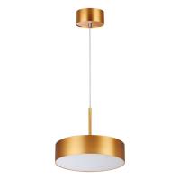 358763 OVER NT21 216 матовое золото Светильник накладной светодиодный, длина провода 2м IP20 LED 30W 4000K 2600Лм 100-265V PROMETA