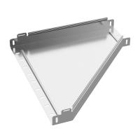 Переходник левый Стандарт INOX (AISI 304) 500х150х50 Промрукав