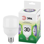 Лампа светодиодная ЭРА GREEN LINE LED POWER T70-30W-865-E27 GL Е27 30 Вт колокол холодный свет