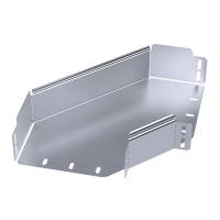 Угол горизонтальный 90 градусов Стандарт INOX (AISI 316) 200х80 Промрукав