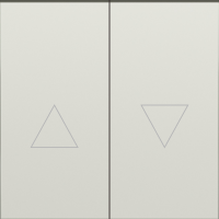 Клавиша 2-я со стрелками для жалюзи, шампань, серия S08