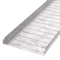 Лоток перфорированный Профи HDZ 600х80x3000 (1,2 мм) (6 м/уп) Промрукав