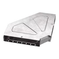 Угол горизонтальный 90 градусов с крышкой Стандарт 400х80 Промрукав