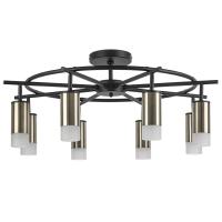 LR7183181 Люстра RULLO 8х50W GU10 ЧЕРНЫЙ/БРОНЗА (571718+214431-8+202431-8)