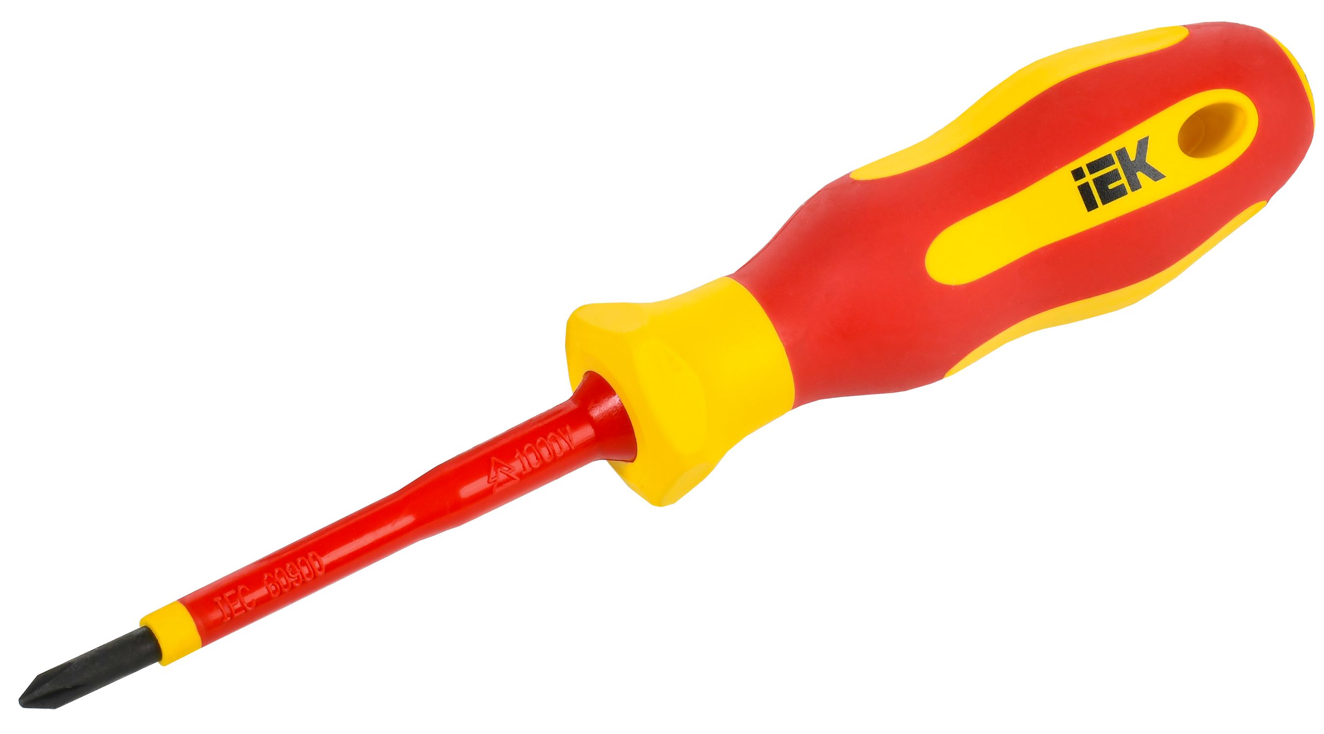 ARMA2L 5 Отвертка диэлектрическая PH1х80 Т2 IEK