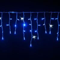 Гирлянда новогодняя "Бахрома" GLFG-48-180-50-IP20-FL-B  48 диодов 1.8x0.5 м с контр 8 режимов