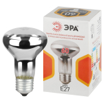 R63-60-E27-230  Лампа накаливания ЭРА R63-60-E27-230 60Вт 230В рефлектор цветная коробка E27