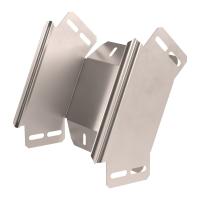 Угол вертикальный внешний 45 градусов Стандарт INOX (AISI 409) 200х80 Промрукав