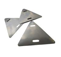 Бирка кабельная У-136, треугольная, 62х55 мм (5 шт/уп) (INOX) Промрукав